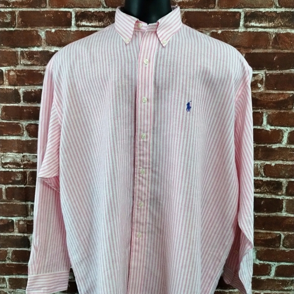 Polo Ralph Lauren / XXL Men's Long Sleeve Blake 100% Linen - Picture 4 of 6